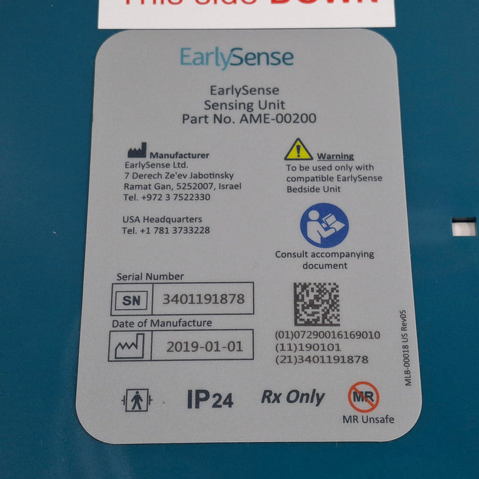 EarlySense Ltd. EarlySense Sensing Unit