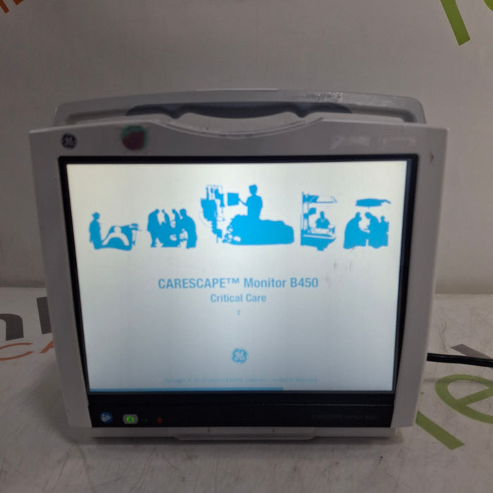 GE Healthcare Carescape B450 Critical Care Patient Monitor