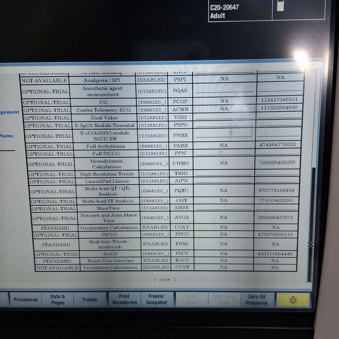 GE Healthcare Carescape B450 Critical Care Patient Monitor