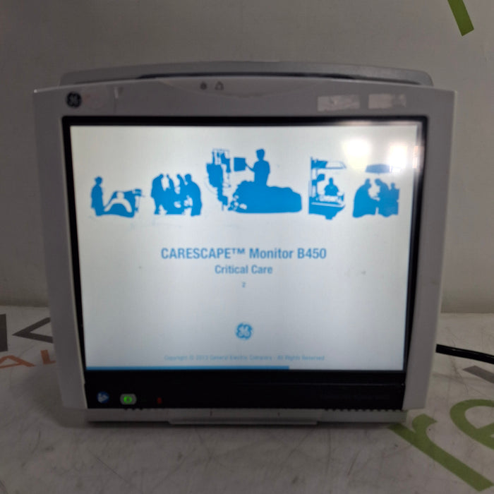 GE Healthcare Carescape B450 Critical Care Patient Monitor