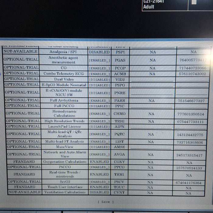 GE Healthcare Carescape B450 Critical Care Patient Monitor