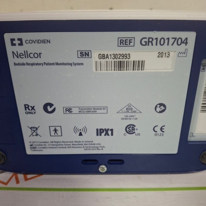 Covidien GR101704 Bedside Respiratory Patient Monitoring System
