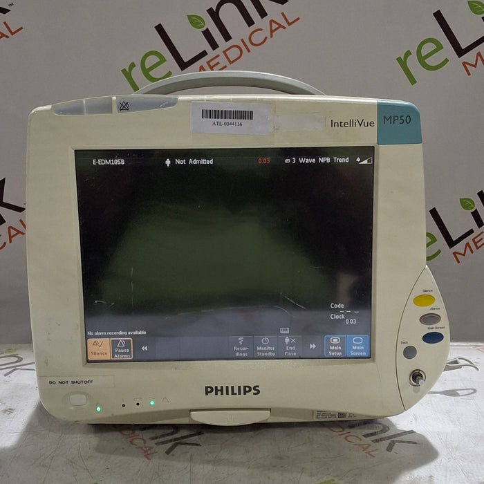 Philips IntelliVue MP50 Patient Monitor