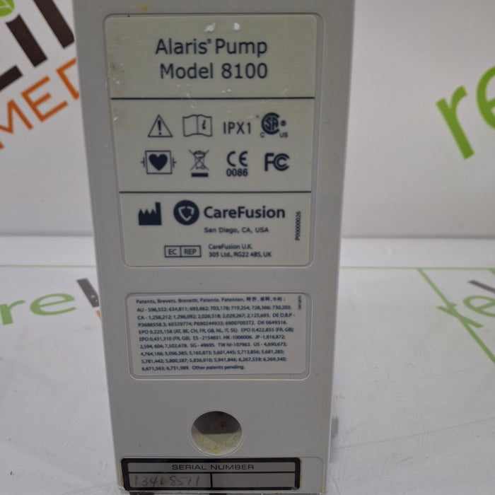 CareFusion Alaris 8100 LVP Infusion Pump Module