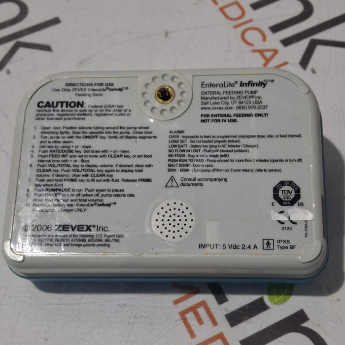 Moog Medical Enteralite Infinity Enteral Feeding Pump