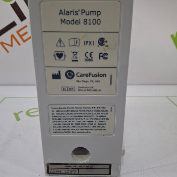 CareFusion Alaris 8100 LVP Infusion Pump Module