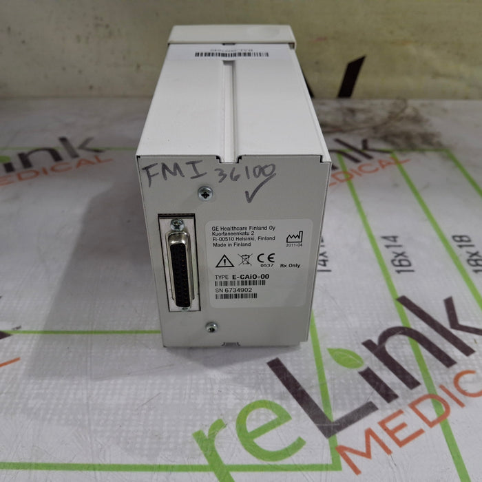 GE Healthcare E-CAiO-00 Gas Exhaust Module