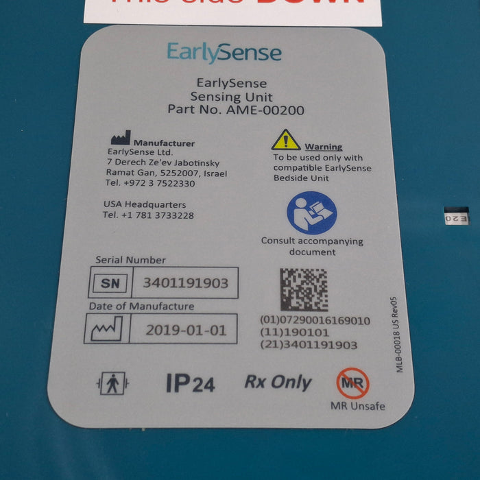 EarlySense Ltd. EarlySense Sensing Unit