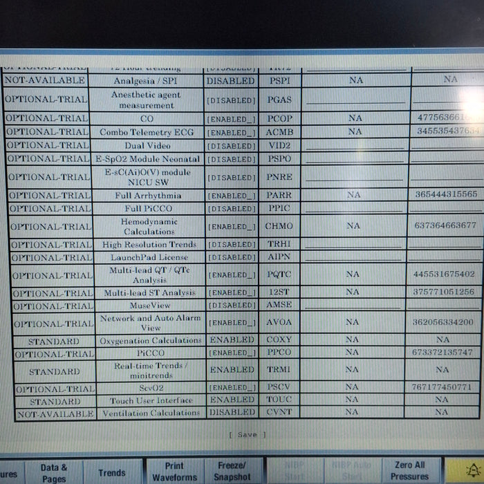 GE Healthcare Carescape B450 Critical Care Patient Monitor