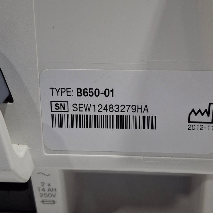 GE Healthcare Carescape B650 Neonatal Care Patient Monitor