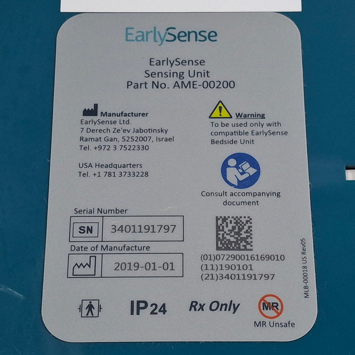 EarlySense Ltd. EarlySense Sensing Unit