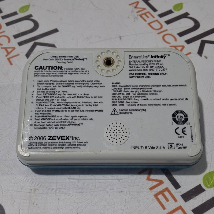 Moog Medical Enteralite Infinity Enteral Feeding Pump
