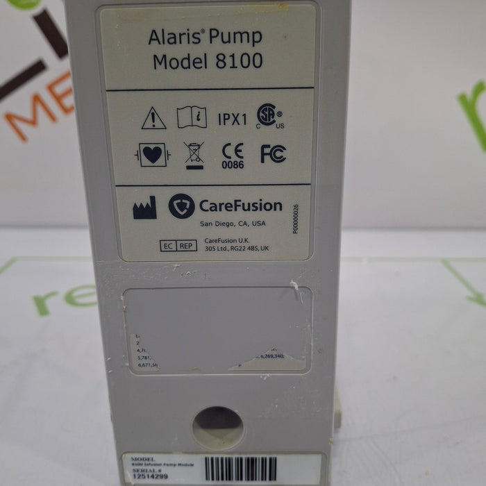 CareFusion Alaris 8100 LVP Infusion Pump Module