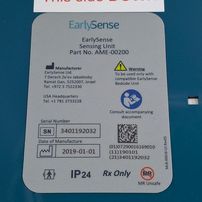 EarlySense Ltd. EarlySense Sensing Unit