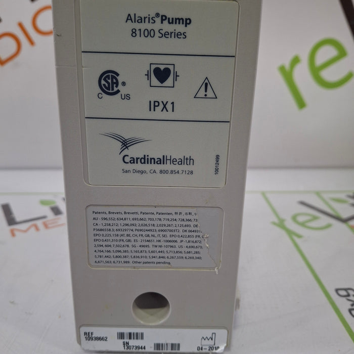 CareFusion Alaris 8100 LVP Infusion Pump Module