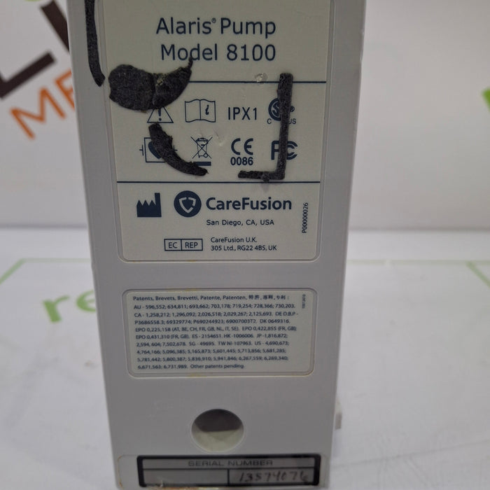 CareFusion Alaris 8100 LVP Infusion Pump Module