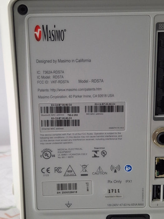 Masimo Root Monitor