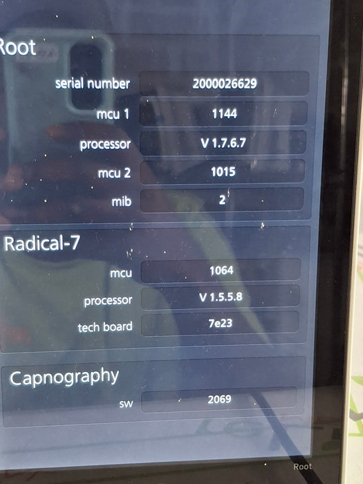Masimo Root Monitor