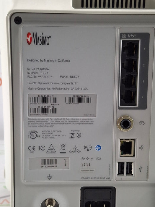 Masimo Root Monitor