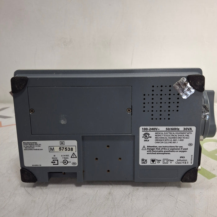 Smiths Medical Medfusion 3500 Version 5 Syringe Infusion Pump