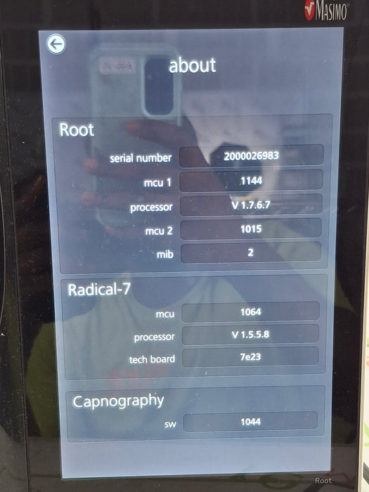Masimo Root Monitor