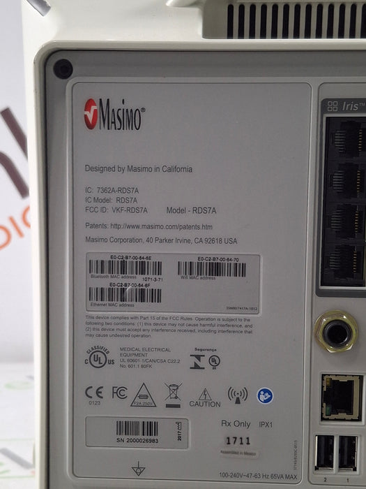 Masimo Root Monitor