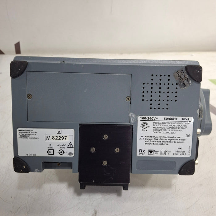 Smiths Medical Medfusion 3500 Version 5 Syringe Infusion Pump