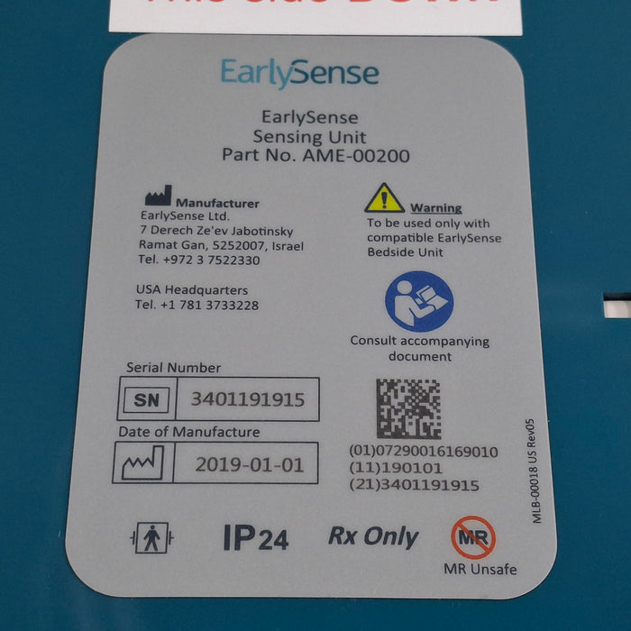EarlySense Ltd. EarlySense Sensing Unit