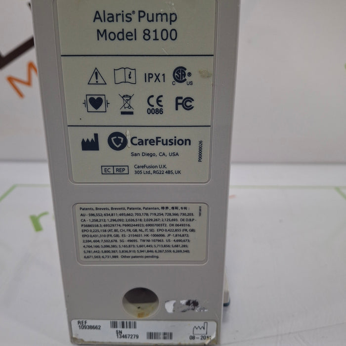 CareFusion Alaris 8100 LVP Infusion Pump Module