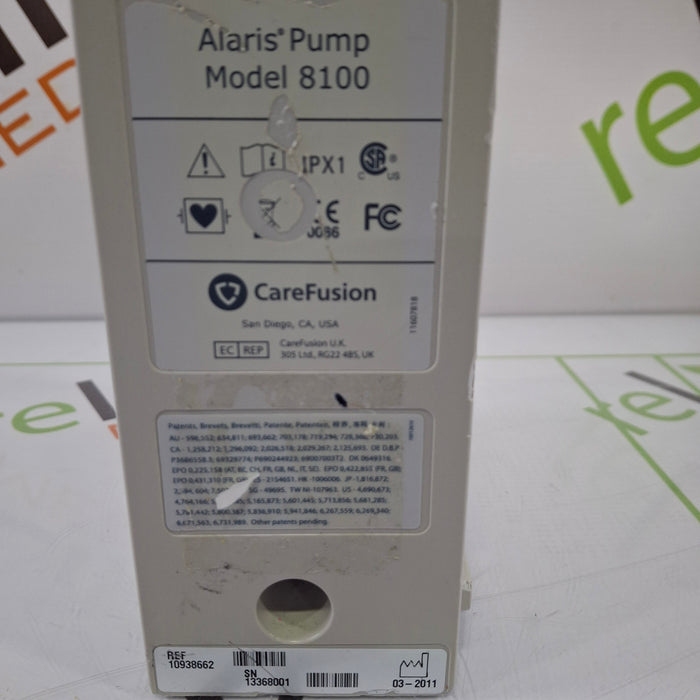 CareFusion Alaris 8100 LVP Infusion Pump Module