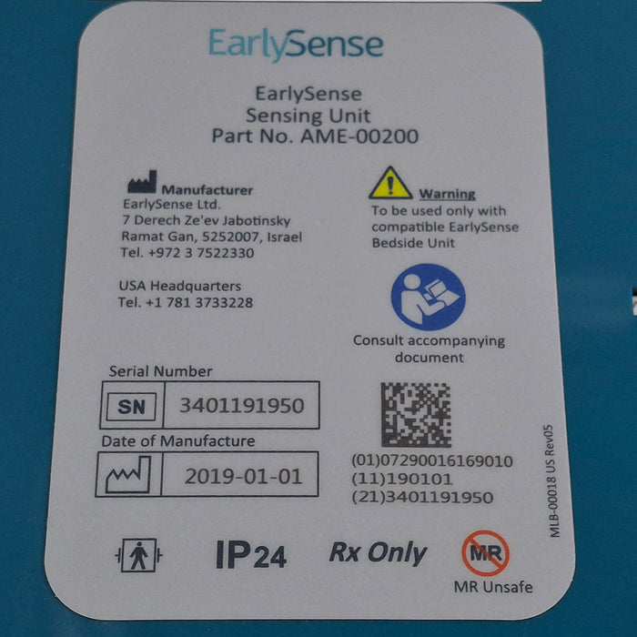 EarlySense Ltd. EarlySense Sensing Unit