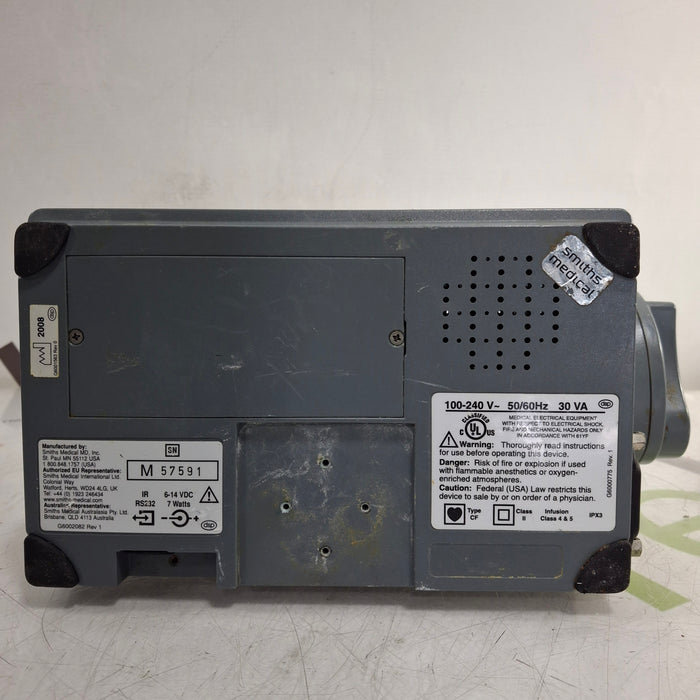 Smiths Medical Medfusion 3500 Version 5 Syringe Infusion Pump