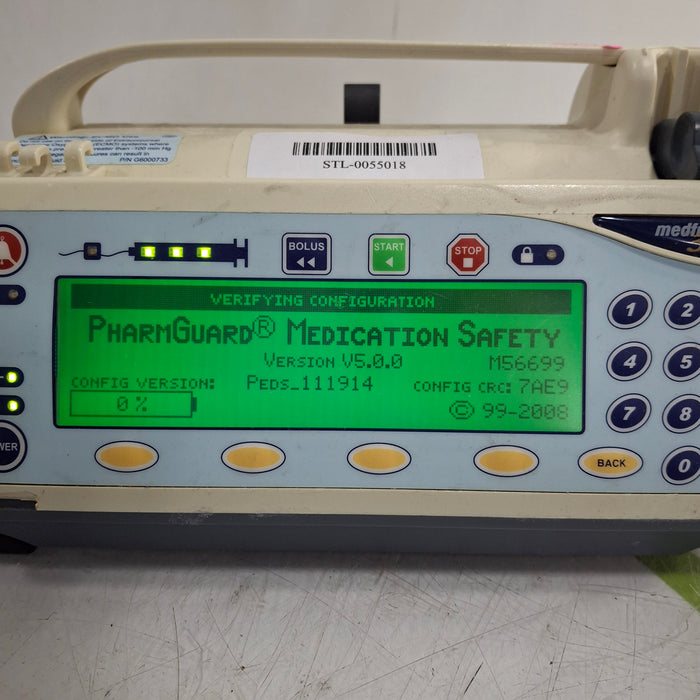 Smiths Medical Medfusion 3500 Version 5 Syringe Infusion Pump