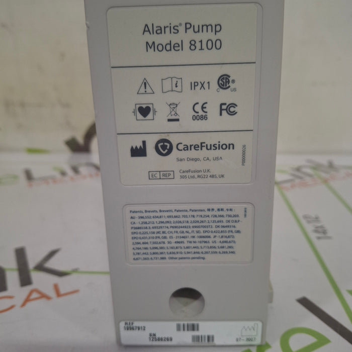 CareFusion Alaris 8100 LVP Infusion Pump Module