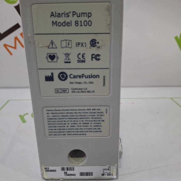CareFusion Alaris 8100 LVP Infusion Pump Module