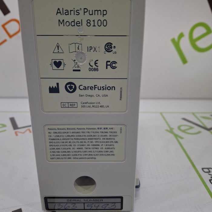 CareFusion Alaris 8100 LVP Infusion Pump Module