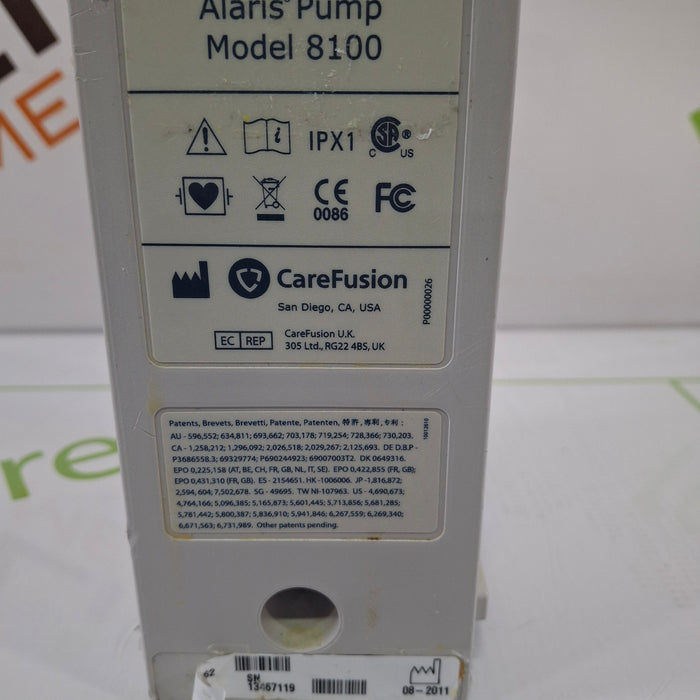 CareFusion Alaris 8100 LVP Infusion Pump Module