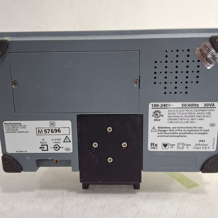 Smiths Medical Medfusion 3500 Version 5 Syringe Infusion Pump