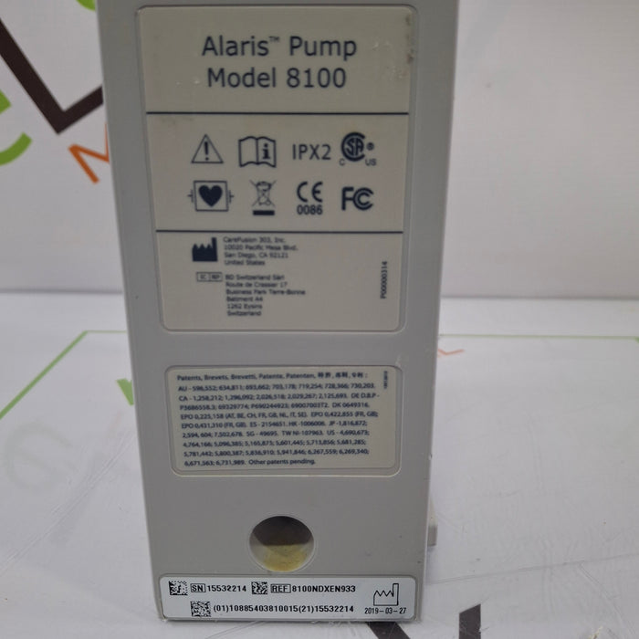 CareFusion Alaris 8100 LVP Infusion Pump Module