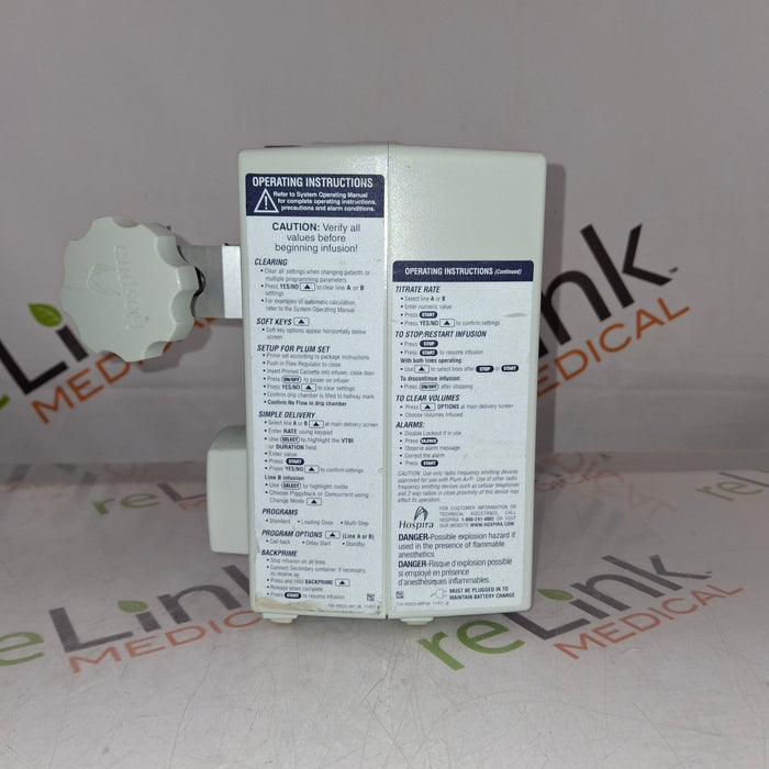 Hospira Plum A+ Infusion Pump