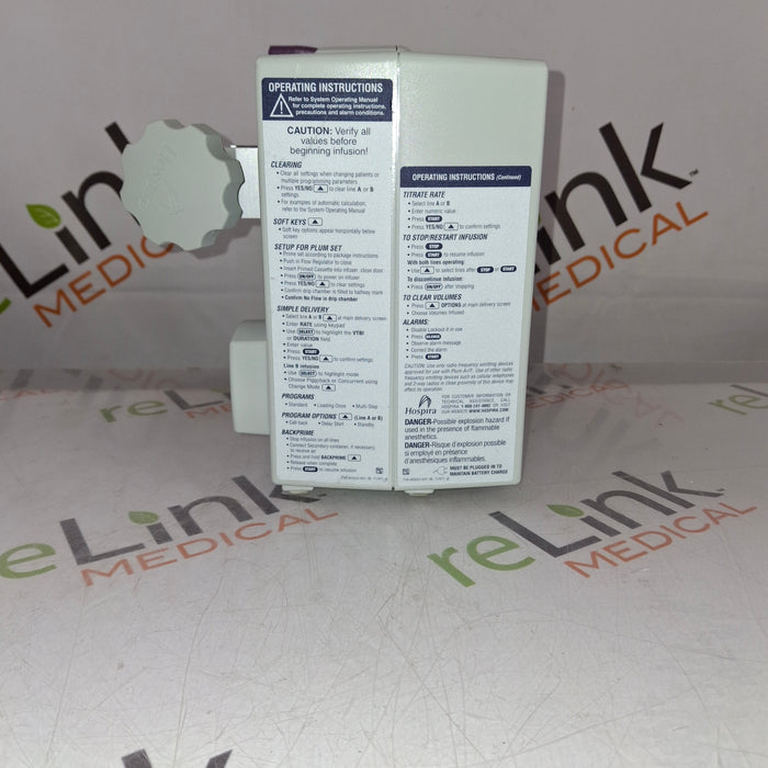 Hospira Plum A+ Infusion Pump