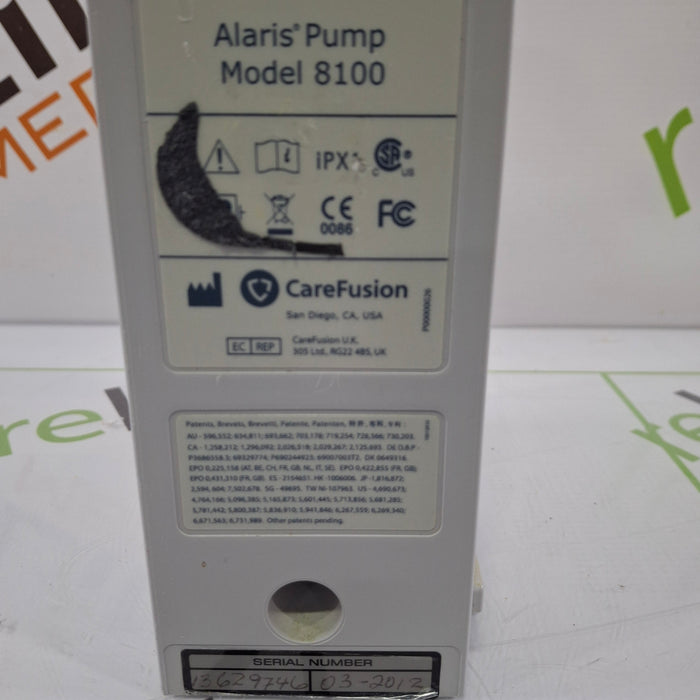 CareFusion Alaris 8100 LVP Infusion Pump Module