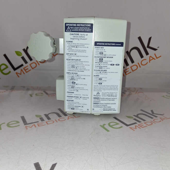 Hospira Plum A+ Infusion Pump