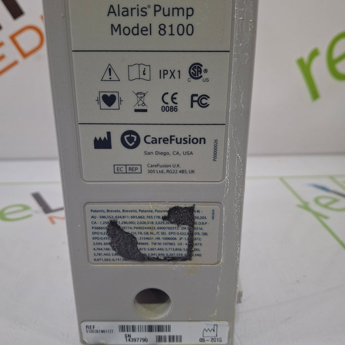 CareFusion Alaris 8100 LVP Infusion Pump Module