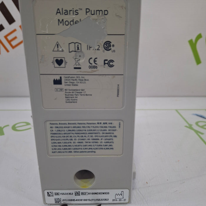 CareFusion Alaris 8100 LVP Infusion Pump Module