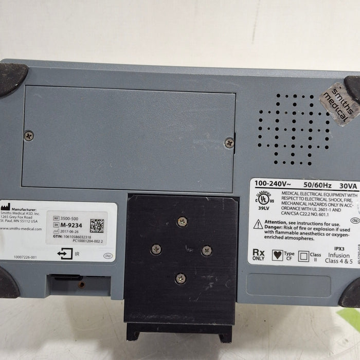 Smiths Medical Medfusion 3500 Version 5 Syringe Infusion Pump