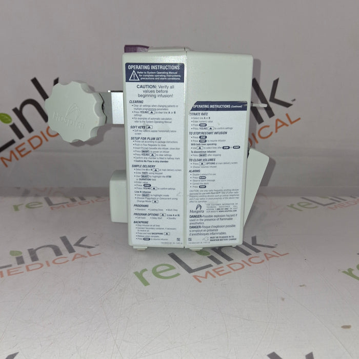 Hospira Plum A+ Infusion Pump