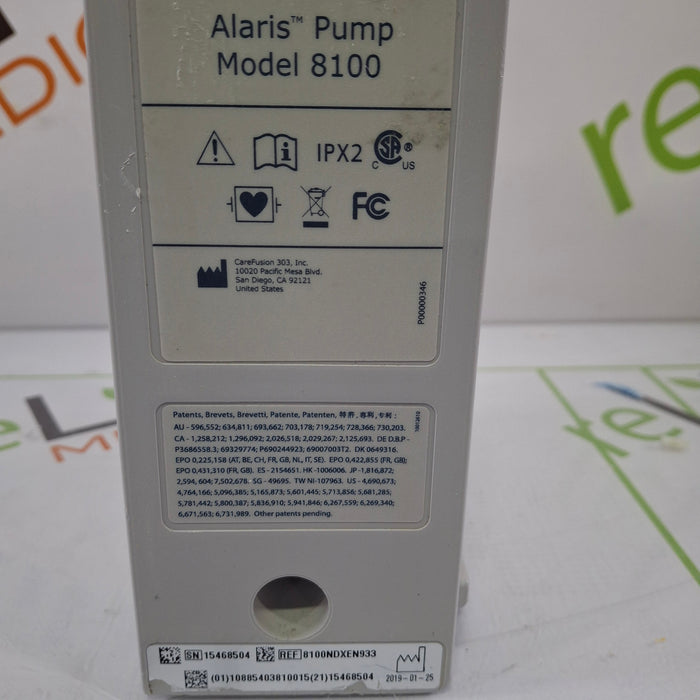 CareFusion Alaris 8100 LVP Infusion Pump Module