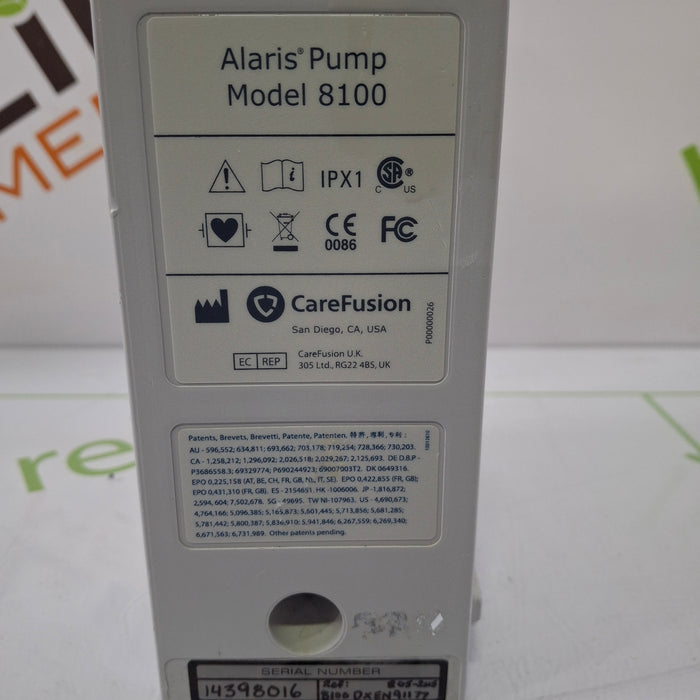 CareFusion Alaris 8100 LVP Infusion Pump Module