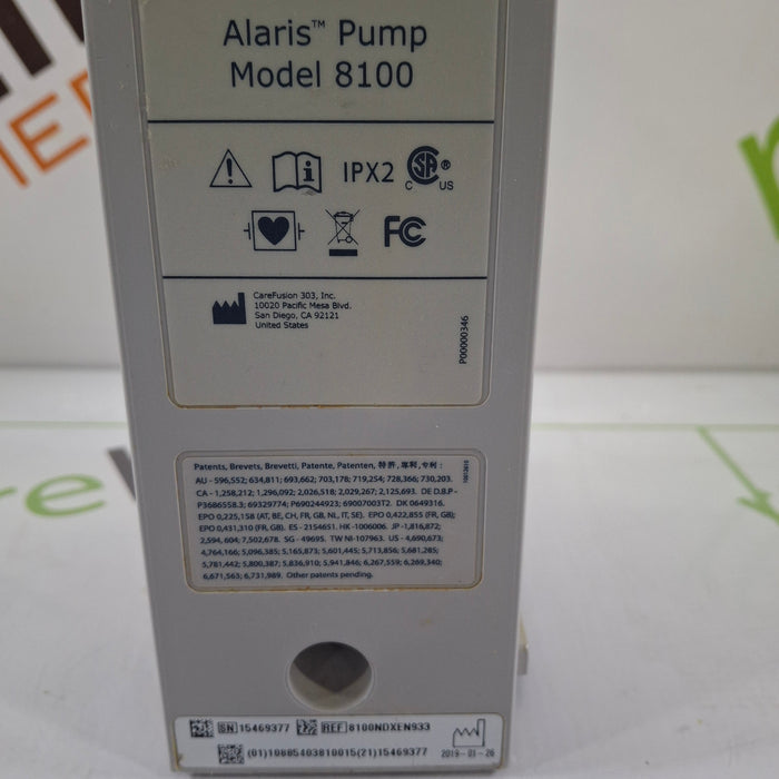 CareFusion Alaris 8100 LVP Infusion Pump Module